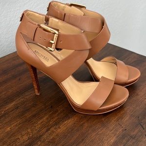 Michael Kors stilettos Sz 8.5 md gently warn a few times